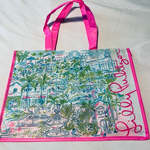 Two Lily Pulitzer Shopper Bags - Picture 2 of 6
